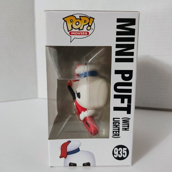 Pop! Movies - Ghostbusters Afterlife - Mini Puft w/ Lighter #935 - Picture 2 of 6